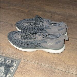 Keen Charcoal Woven Sneakers